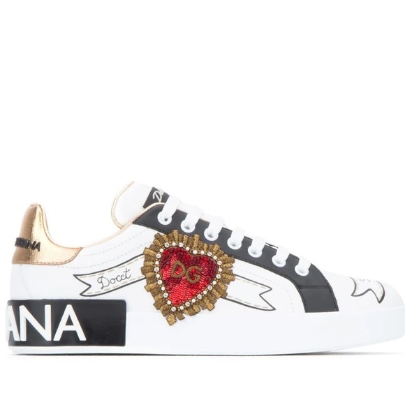 Dolce & Gabbana Embroidered Portofino Sneakers
⭐️read information provided - Picture 1 of 16